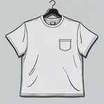 simple grey crew-neck t-shirt image